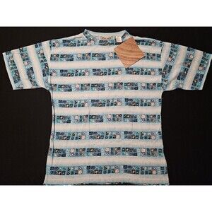 Vintage Oasis Surf Stripe T-Shirt Deadstock | 90s 80s Urban Outfitters RARE RAD